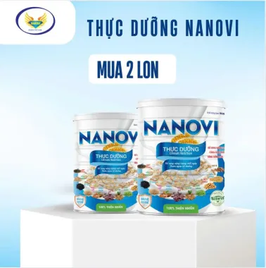 COMBO 2 LON THỰC DƯỠNG NANOVI 900G